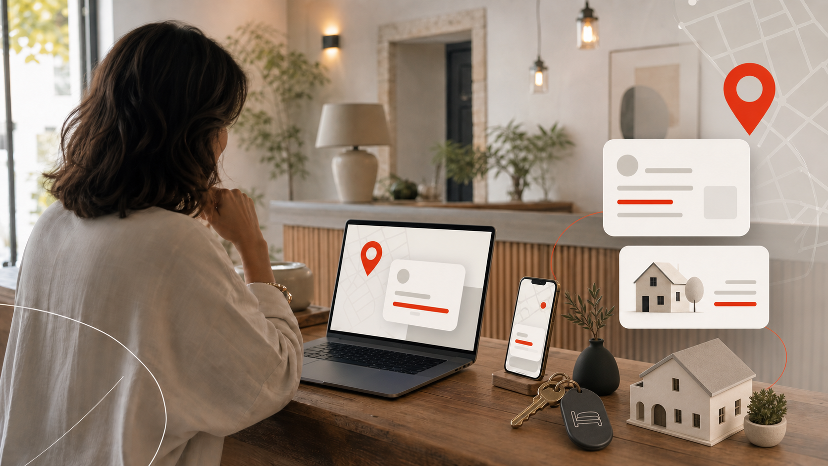 Scheda Google Business Profile per una struttura ricettiva locale